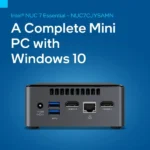 Intel BOXNUC7CJYSAMN – Windows 11, Intel, Celeron 4505, 4 GB DDR4, 64 GB eMMC NUC Mini PC 2 BOXNUC7CJYSAMN