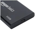 Amazon Basics 512GB 2000 MBPS USB-C External SSD (B0B9XVLZ6K) 2 Amazon Basics 512GB