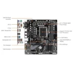 Sealed - Gigabyte H610M S2H DDR4 Intel H610 Motherboard 5 Gigabyte H610M S2H