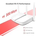 Mercusys MW306R 300 Mbps Single Band Wireless Router (White) 3 MERCUSYS MW306R