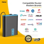 Oakter 12V Mini UPS for WiFi Router with Upto 4 Hours Backup 3 Oakter 12V Mini UPS