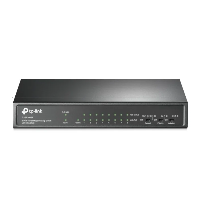 TP-Link TL-SF1009P 9 Ports TP-Link TL-SF1009P 9 Ports