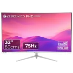 Sealed - ZEBRONICS AC32FHD 32 Inch Full HD VA Panel Wall Mountable 75Hz Curved Monitor 1 ZEBRONICS AC32FHD 32 Inch