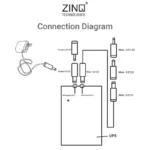 ZINQ ZQ-6600 12V UPS Mini