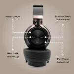 HAMMER Bash Wireless Bluetooth Headphones with 8 Hours Playtime 3 HAMMER Bash Wireless Bluetooth Headphones with Mic
