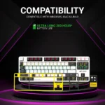 Ant Esports MK4500 Pro TKL, Wired, Wireless BTH Mechanical Keyboard 3 Ant Esports MK4500 Pro TKL 3