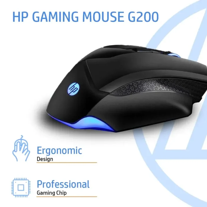 HP G200 Wired Gaming Mouse