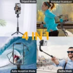 WeCool G1 selfie stick with tripod stand with Gimbal