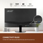 Acer SA240Y G 23.8 Inch Full HD IPS Ultra-Slim Frameless Monitor