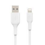 Belkin 1 Meters Apple Certified PVC Lightning to USB-A Charge and Sync Cable 1 Belkin 1 Meters Apple Certified PVC Lightning to USB-A Charge and Sync Cable