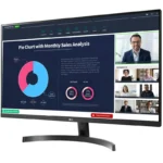 LG 32QN600 32 Inch 2560x1440 Pixels QHD 2K 3 Side Borderless Monitor