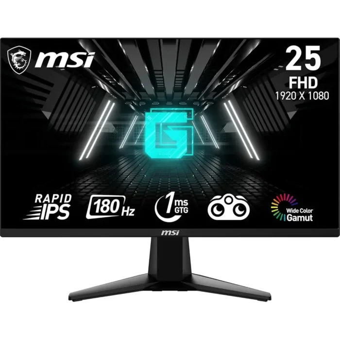 MSI G255F 25 Inch Full HD 1920x1080 Pixels 180 Hz Gaming Monitor