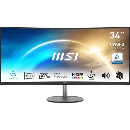 MSI PRO MP341CQ 34 Inch Full HD Professional Curved Monitor