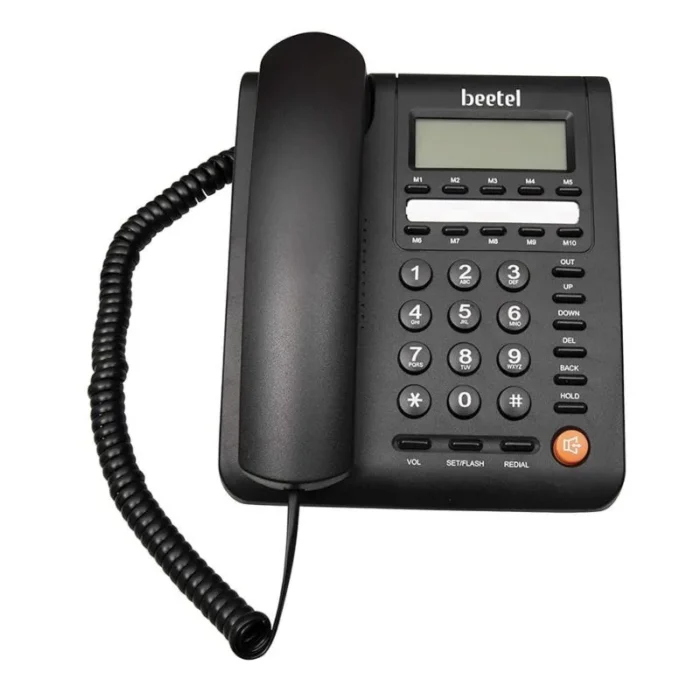 Beetel M59 Corded Landline Phone (Black) (9) Beetel M59 Corded Landline Phone Black 9