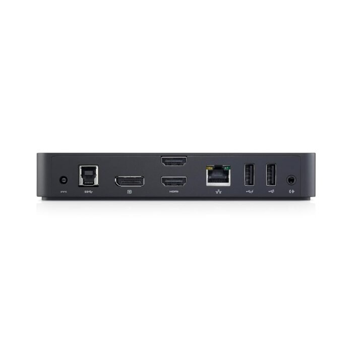 Dell D3100 USB 3.0 Ultra HD Triple Video Docking Station (Black) Dell D3100 USB 3.0 Ultra HD Triple Video Docking Station (Black)