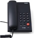 HOLA TF 500 Corded Landline Phone (Black)