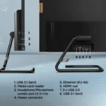 Lenovo IdeaCentre A340 24 Inch FHD Core i3 10th Gen, 8GB512GB SSDWin 10 with MS Office All-in-One Desktop