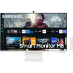 Samsung M8 LS32CM801UWXXL 32 Inch 4K UHD USB-C Smart Monitor