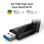 TP-Link Archer T3U Plus 1300 MBPS High Gain Wireless Dual Band USB Adapter 2 TP-Link Archer T3U Plus 1300 MBPS High Gain Wireless Dual Band USB Adapter