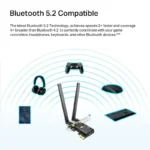 Sealed - TP-Link Archer TX20E AX1800 Wi-Fi 6 Bluetooth 5.2 PCIe Lan Adapter 4 TP-Link Archer TX20E AX1800 Wi-Fi 6 Bluetooth 5.2 PCIe Lan Adapter