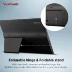 ViewSonic VA1655 16 Inch Full HD IPS Panel 60Hz USB-C Portable Monitor