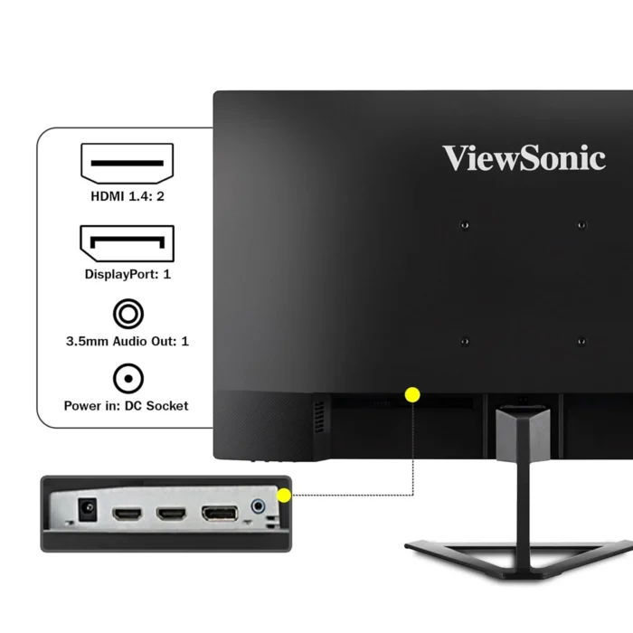 ViewSonic VX2479-HD-PRO 24 Inch Full HD IPS Panel 165Hz Gaming Monitor