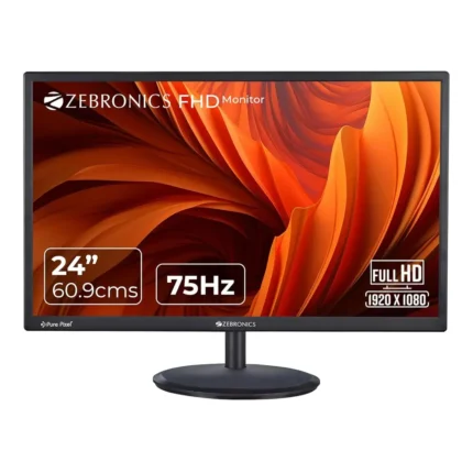 ZEBRONICS PA124 24 Inch Full HD VA Panel 75 Hz Slim Design Monitor