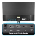 ZEBRONICS S24A 24 Inch 1920x1080 Pixels Full HD IPS Panel 165Hz Gaming Monitor