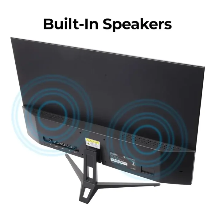 ZEBRONICS S24A 24 Inch 1920x1080 Pixels Full HD IPS Panel 165Hz Gaming Monitor