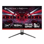 ZEBRONICS S24A 24 Inch 1920x1080 Pixels Full HD IPS Panel 165Hz Gaming Monitor