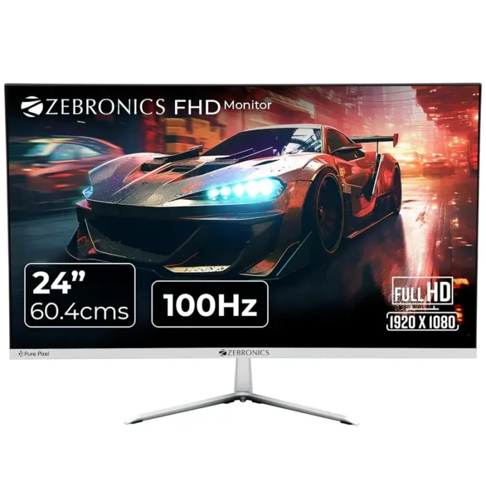 ZEBRONICS ZEB-A24FHD 24 inch Full HD VA Panel 100Hz Gaming Monitor