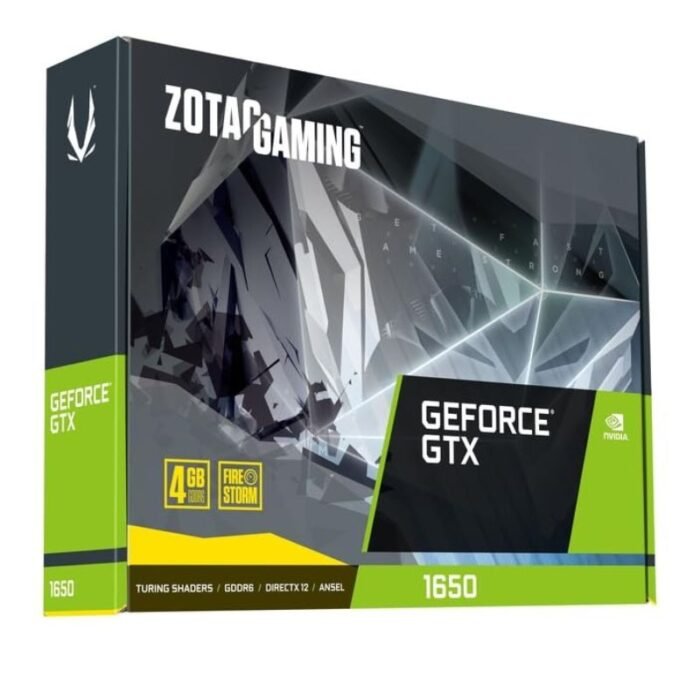 ZOTAC NVIDIA GAMING GEFORCE GTX1650 DUAL FAN 4GB GDDR6 Graphics Card