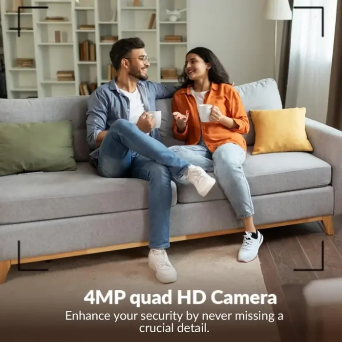 CP PLUS CP-E41A 2K 4MP Quad HD Wi-Fi Indoor with 360 View & Privacy Mode Security Camera CP PLUS CP-E41A 2K 4MP Quad HD Wi-Fi Indoor with 360 View & Privacy Mode Security Camera