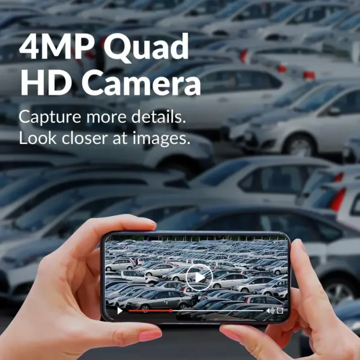 CP PLUS CP-V41A 2K 4MP Quad HD Wi-Fi Outdoor with Motion Detection Alerts Security Camera