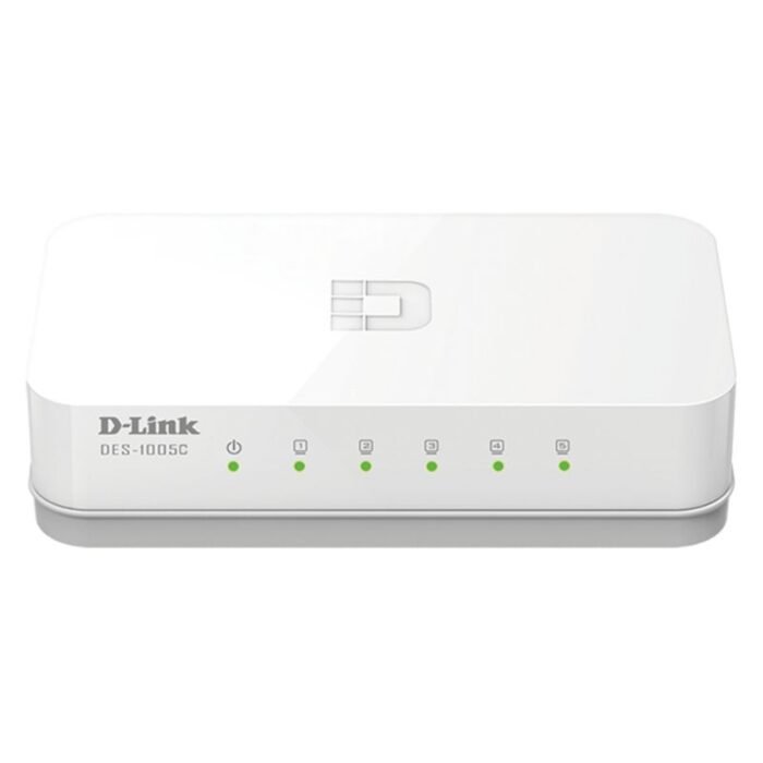 D-Link DES-1005C 5 Ports 100 Mbps Network Switch