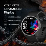 Fastrack Revoltt FR1 Pro 1.3 Inch AMOLED Display with 600 Nits Advanced Bluetooth Calling Smartwatch