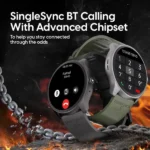 Fastrack Revoltt FR1 Pro 1.3 Inch AMOLED Display with 600 Nits Advanced Bluetooth Calling Smartwatch