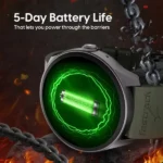 Fastrack Revoltt FR1 Pro 1.3 Inch AMOLED Display with 600 Nits Advanced Bluetooth Calling Smartwatch