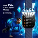 Fastrack Revoltt FS1 Pro Super AMOLED Bluetooth Calling Smartwatch 2