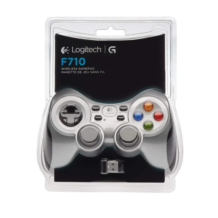 Logitech F710 2.4 GHz Wireless Gamepad with USB Nano-Receiver