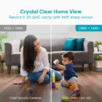 Qubo Smart 360 Ultra 2K 4MP 1440p WiFi CCTV Security Camera 3 Qubo Smart 360 Ultra 2K 4MP 1440p WiFi CCTV Security Camera