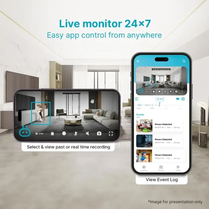 Qubo Smart 360 Ultra 2K 4MP 1440p WiFi CCTV Security Camera Qubo Smart 360 Ultra 2K 4MP 1440p WiFi CCTV Security Camera