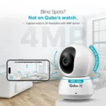 Qubo Smart 360 Ultra 2K 4MP 1440p WiFi CCTV Security Camera 6 Qubo Smart 360 Ultra 2K 4MP 1440p WiFi CCTV Security Camera