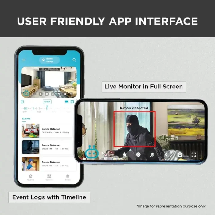 Qubo Smart 360 WiFi CCTV Security Camera (1) Qubo Smart 360 WiFi CCTV Security Camera 1