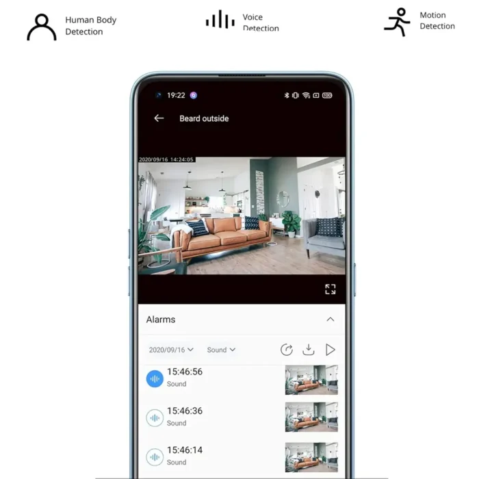 Realme 360 Degree 1080p Full HD WiFi Smart Security Camera