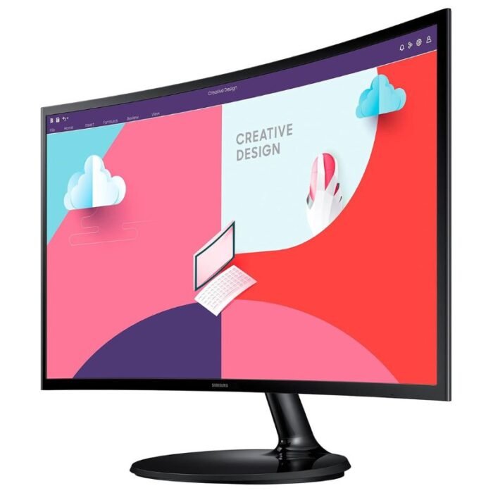 Samsung LS24C360EAWXXL 24 Inch Full HD 75 Hz, VA Panel, 1920x1080 Slim Design Curved Monitor Samsung LS24C360EAWXXL 24 Inch Full HD 75 Hz, VA Panel, 1920x1080 Slim Design Curved Monitor