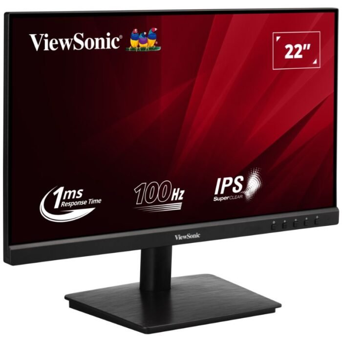 ViewSonic VA2209-H 22 Inch Full HD IPS Panel 100Hz Adaptive Sync Office and Home Use Monitor