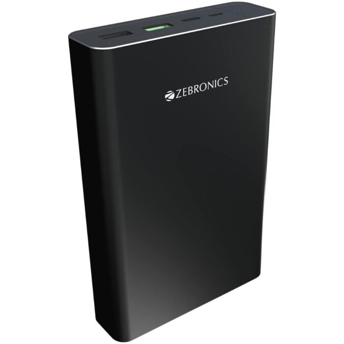 ZEBRONICS 19200 mAh 100 Watts Power Bank (Black)