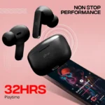 pTron Bassbuds Duo Bluetooth 5.1 Touch Control TWS Earbuds with HD Mic (Black) 3 pTron Bassbuds Duo Bluetooth 5.1 Touch Control TWS Earbuds with HD Mic