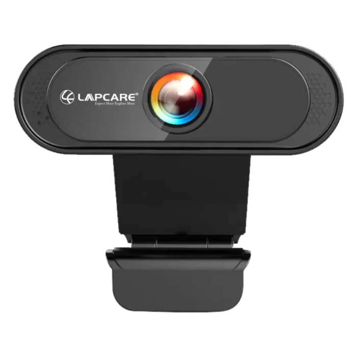 LAPCARE Lapcam HD 720P Streaming Web Camera With Noise Isolated Microphone